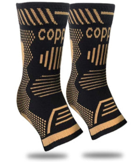 Gearmeeup Copper Compression Ankle Support