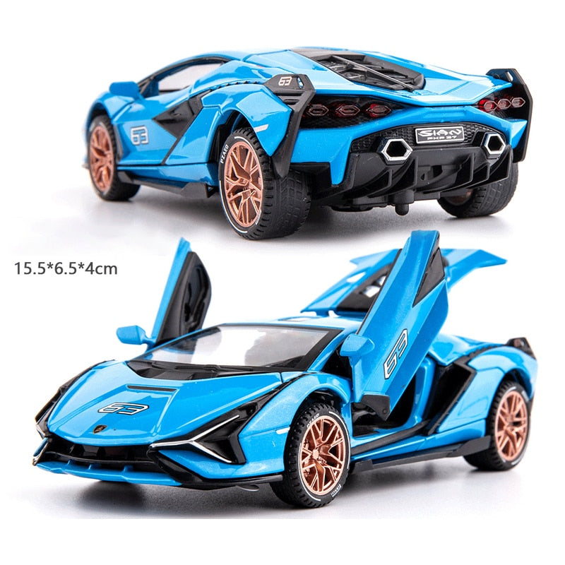 Lamborghini Sian Die cast Car Model - GearMeeUp