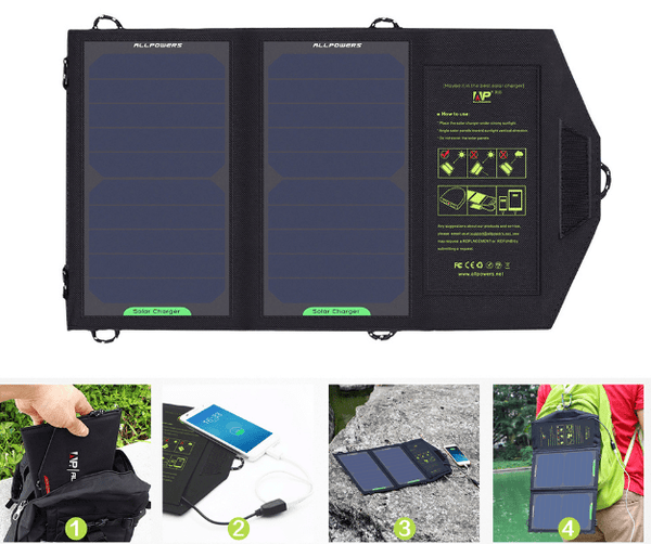 Portable Solar Panel Charger 10W 5V
