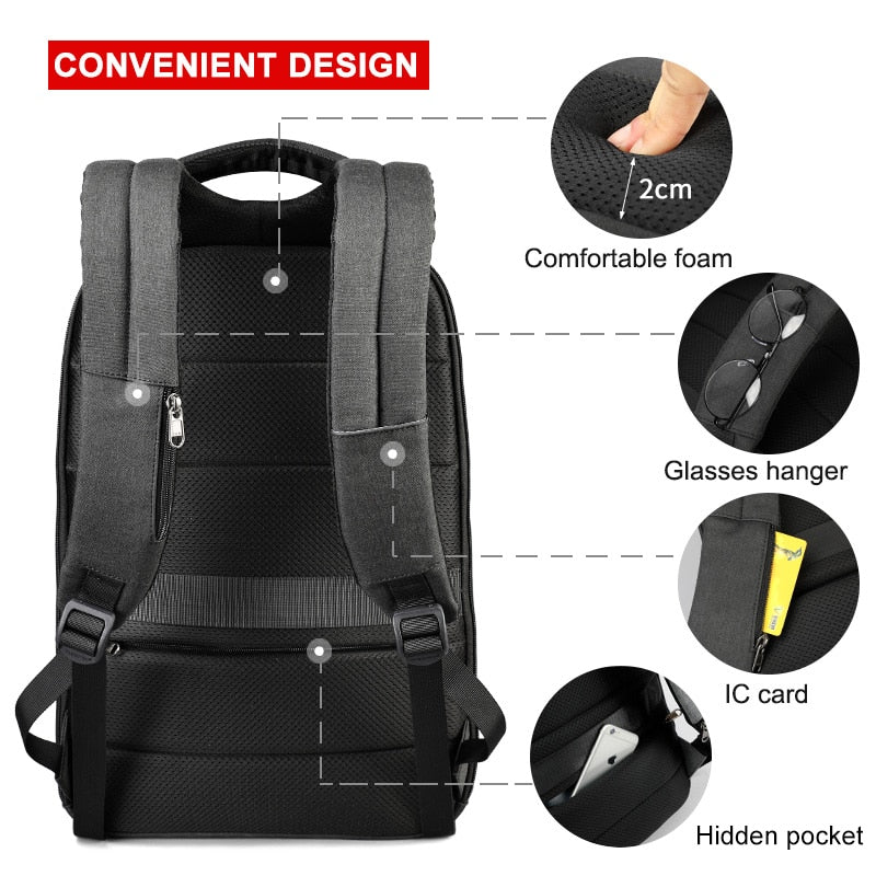 Anti Theft TSA Lock Fashionable Backpack - GearMeeUp