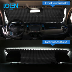 Retractable Windshield Sunshade UV Protection - GearMeeUp