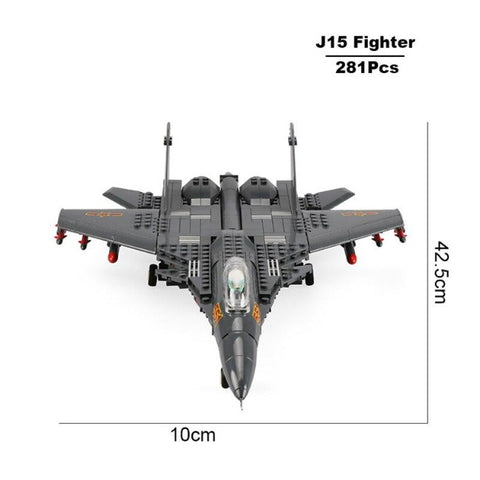 Military Series Air Fleet Fighter Building Blocks - GearMeeUp