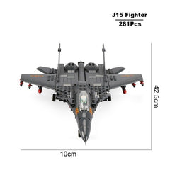 Military Series Air Fleet Fighter Building Blocks - GearMeeUp