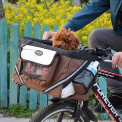 Portable Pet Bicycle Carrier Basket - GearMeeUp
