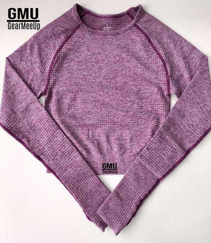 GearMeeUp Tempo Seamless Long Sleeve Crop