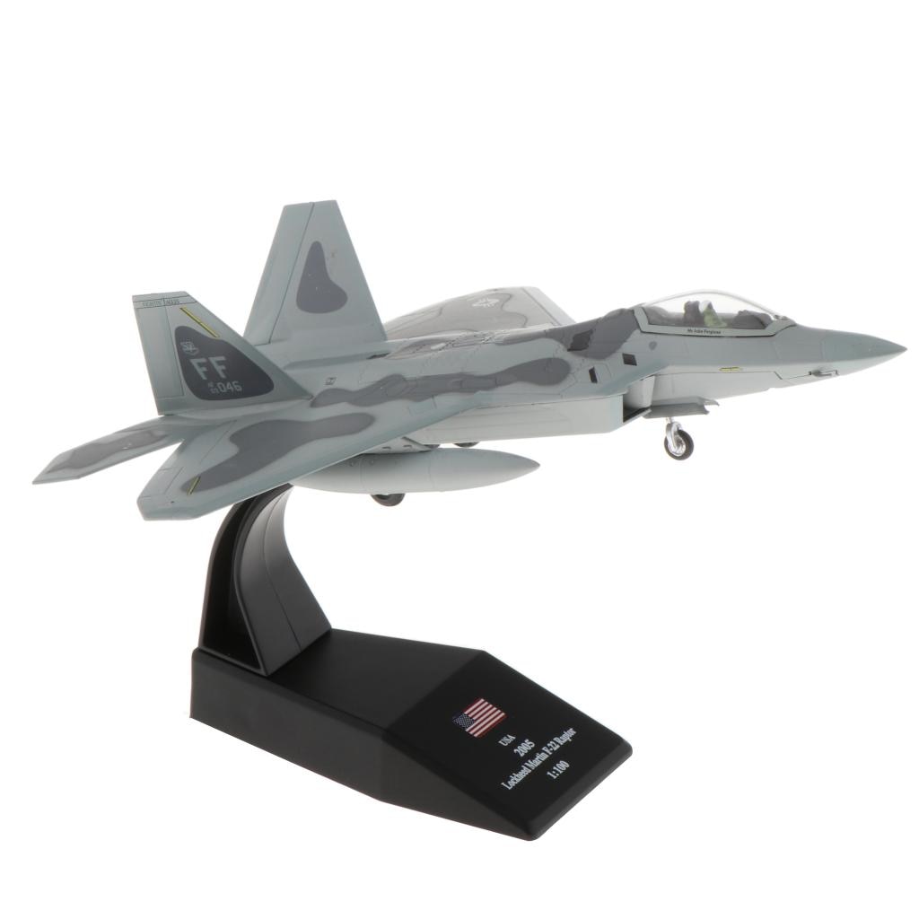 F 22 Fighter Raptor Aircraft Toy Model - GearMeeUp