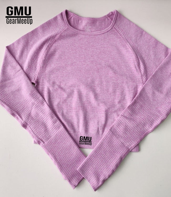 GearMeeUp Tempo Seamless Long Sleeve Crop