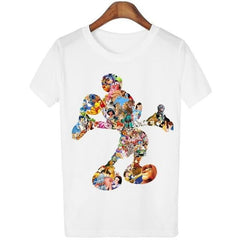 New Summer Women Lovely Cartoon O-Neck Casual Short Sleeve T-Shirt - GearMeeUp