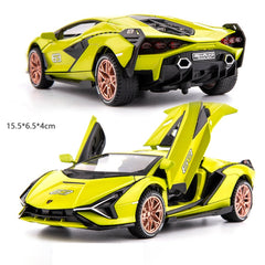 Lamborghini Sian Die cast Car Model - GearMeeUp