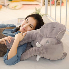 Long Nose Plush Elephant Baby Pillow - GearMeeUp