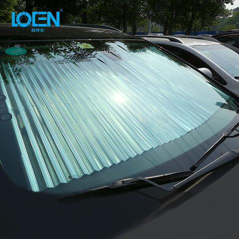 Retractable Windshield Sunshade UV Protection - GearMeeUp