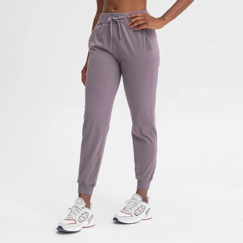 High-Waisted Casual Training Workout Joggers - GearMeeUp