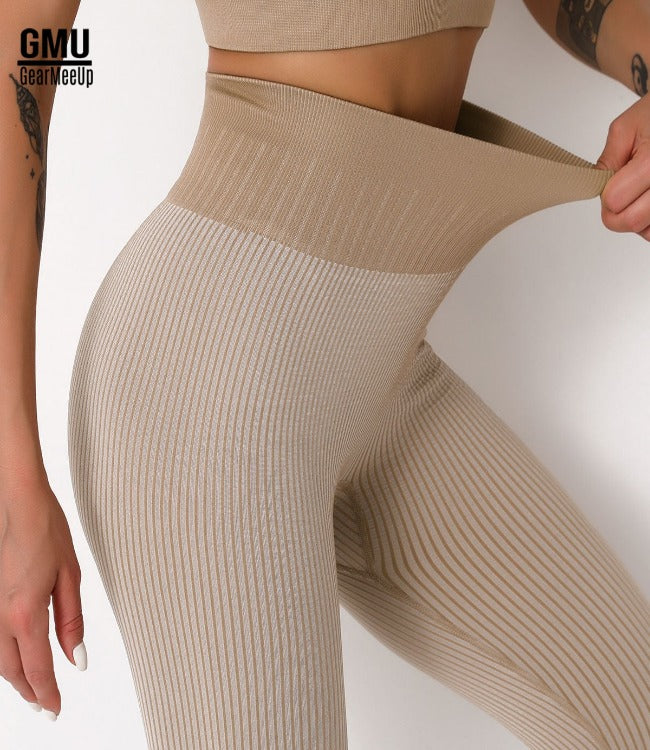GearMeeUp Rib Vital Seamless Set
