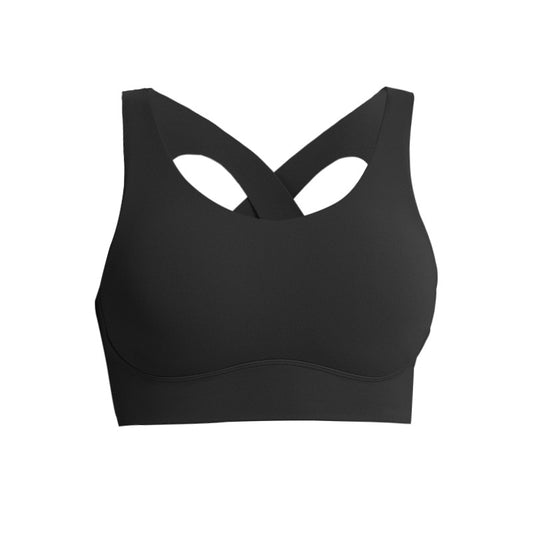 Gearmeeup Cross Back Padded Workout Bra