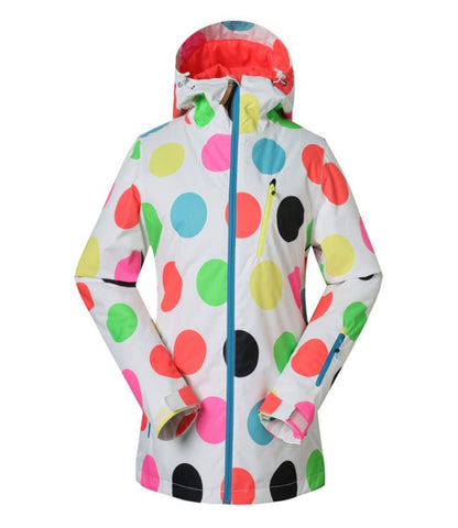 GearMeeUp | Multi-Colour Women Rider Ski Jacket