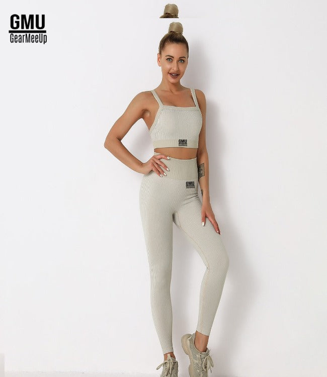 GearMeeUp Rib Vital Seamless Set