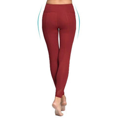 High-Waisted Pocket Compression Mesh Legging - GearMeeUp