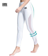 High-Waisted Pocket Compression Mesh Legging