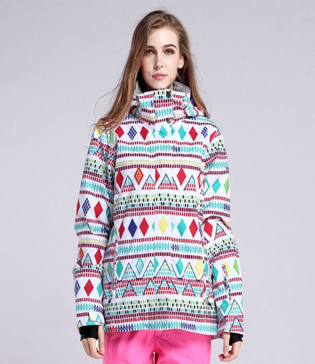 GearMeeUp | Multi-Colour Women Rider Ski Jacket