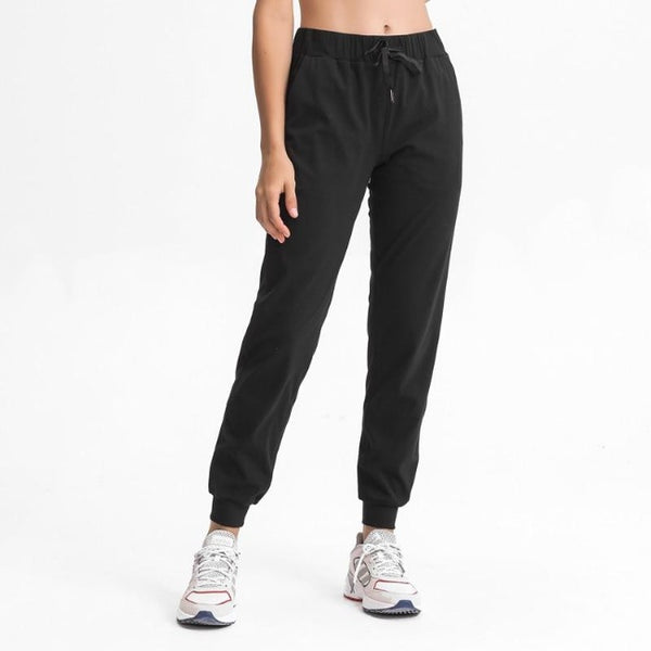 High-Waisted Casual Training Workout Joggers
