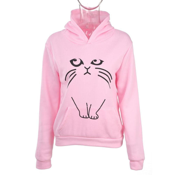 Ear Cat Pattern Women Hoodies| GearmeeUp – GearMeeUp