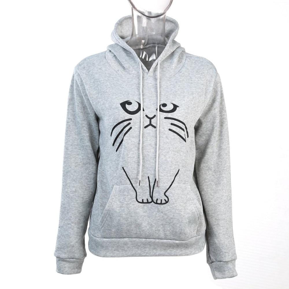 Ear Cat Pattern Women Hoodies| GearmeeUp – GearMeeUp