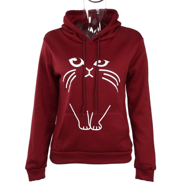 Ear Cat Pattern Women Hoodies| GearmeeUp – GearMeeUp