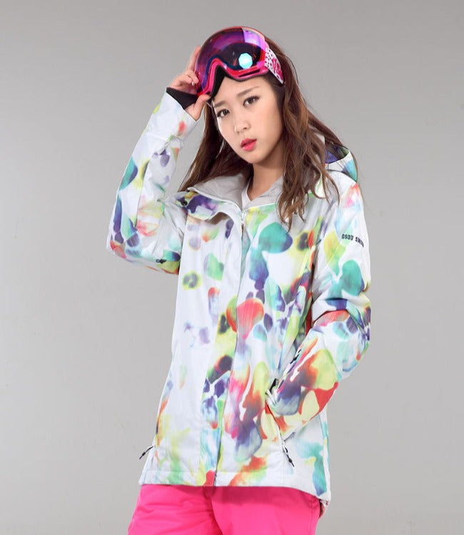 GearMeeUp | Multi-Colour Women Rider Ski Jacket