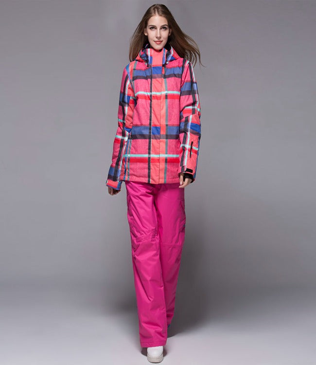 GearMeeUp | Multi-Colour Women Rider Ski Jacket
