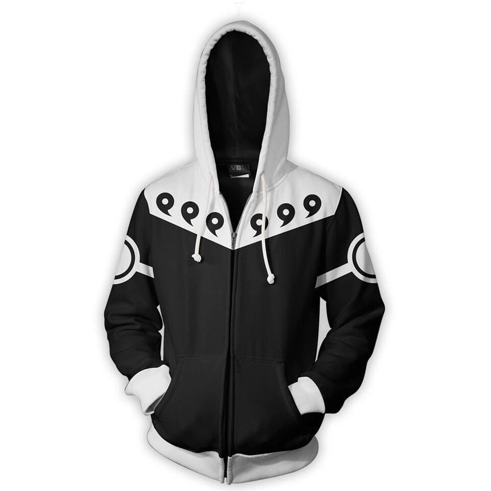 Limited Naruto Anime 3D Printed Sweatshirt Jacket - GearMeeUp