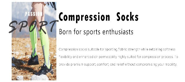 Graduated Athletic Compression Socks - GearMeeUp