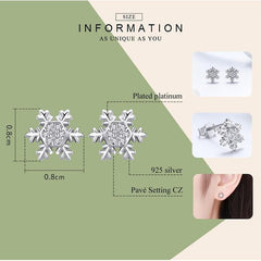 Snowflake™ Stud Earrings - GearMeeUp