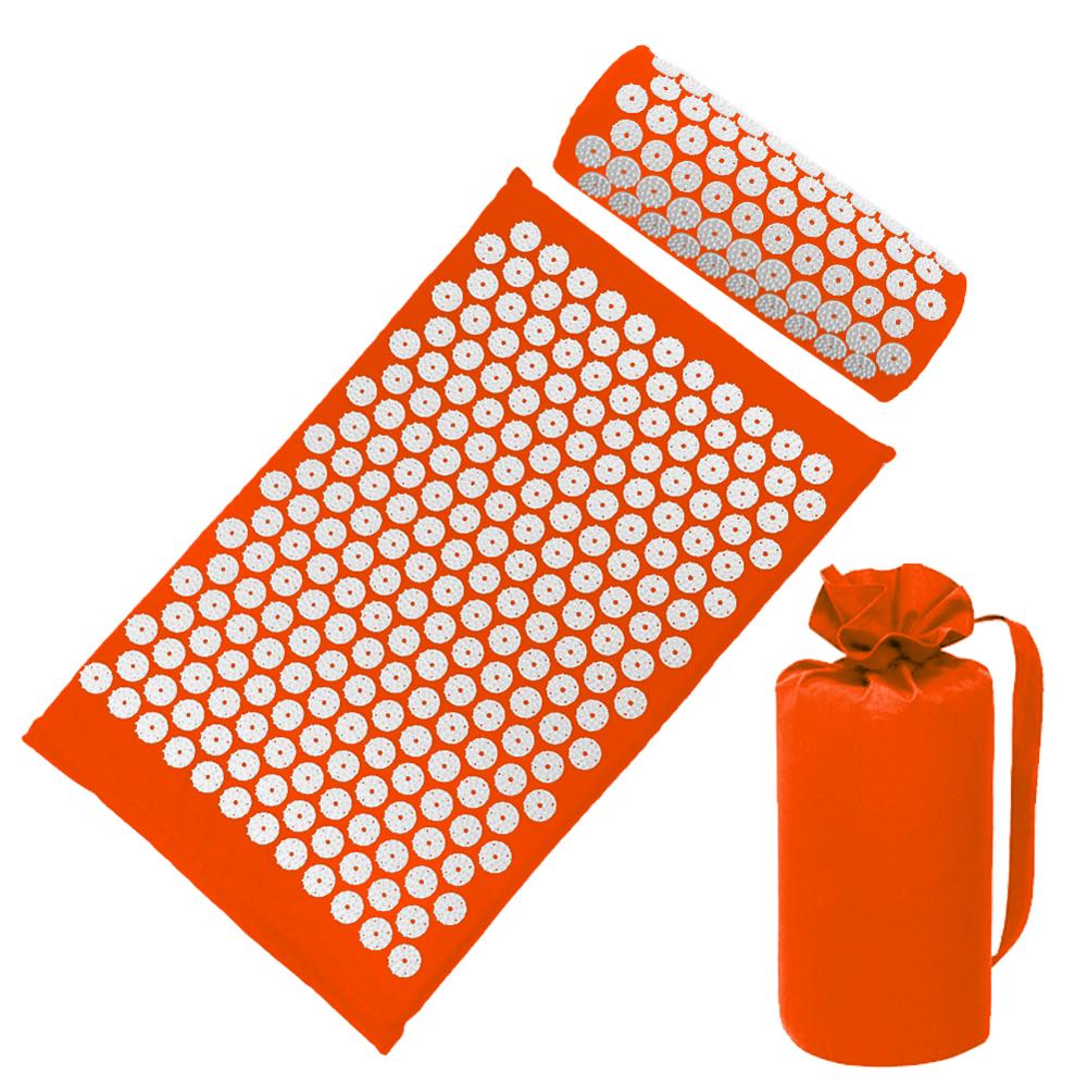 Acupressure Mat Cushion with Pillow - GearMeeUp