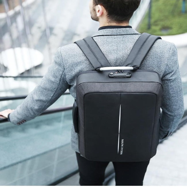 Anti Theft TSA Lock Design Backpack - GearMeeUp