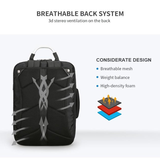 Anti Theft TSA Lock Design Backpack - GearMeeUp