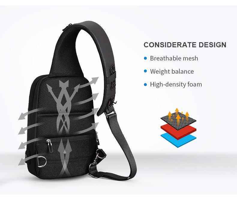 Anti Theft Waterproof Crossbody Bag - GearMeeUp