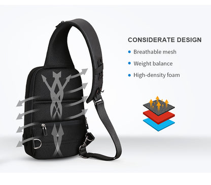 Anti Theft Waterproof Crossbody Bag - GearMeeUp