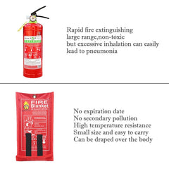 Premium Fire Emergency Blanket - GearMeeUp