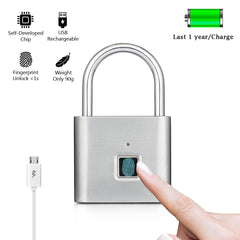 Smart Fingerprint Security Padlock - GearMeeUp
