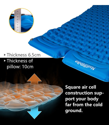 Lightweight Moisture-proof 2 Person Air Mattress - GearMeeUp