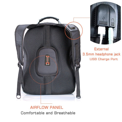Swiss Multifunctional Waterproof Laptop Backpack - GearMeeUp