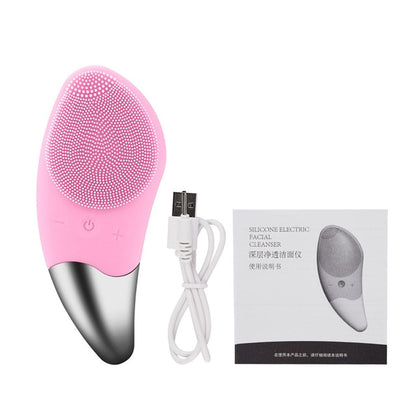 Waterproof Sonic Facial Cleaner Massager - GearMeeUp