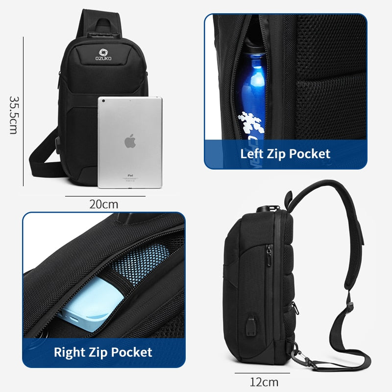 Anti-theft Crossbody Bag - GearMeeUp