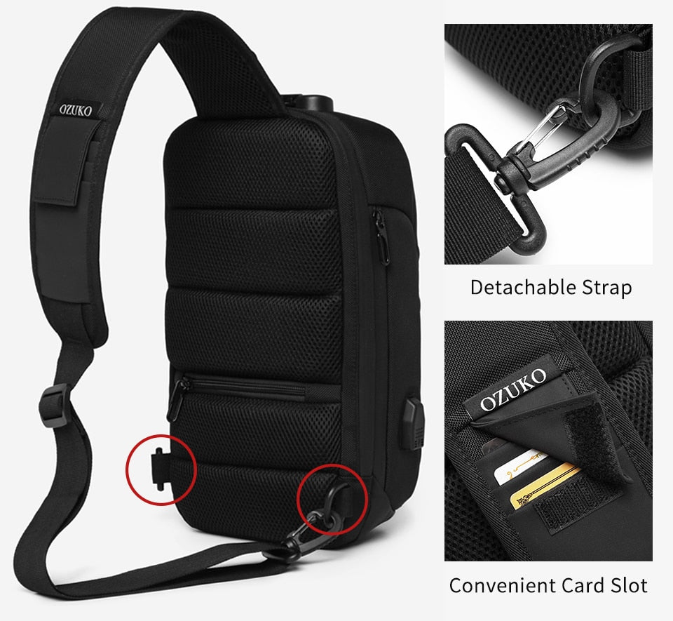 Anti-theft Crossbody Bag - GearMeeUp