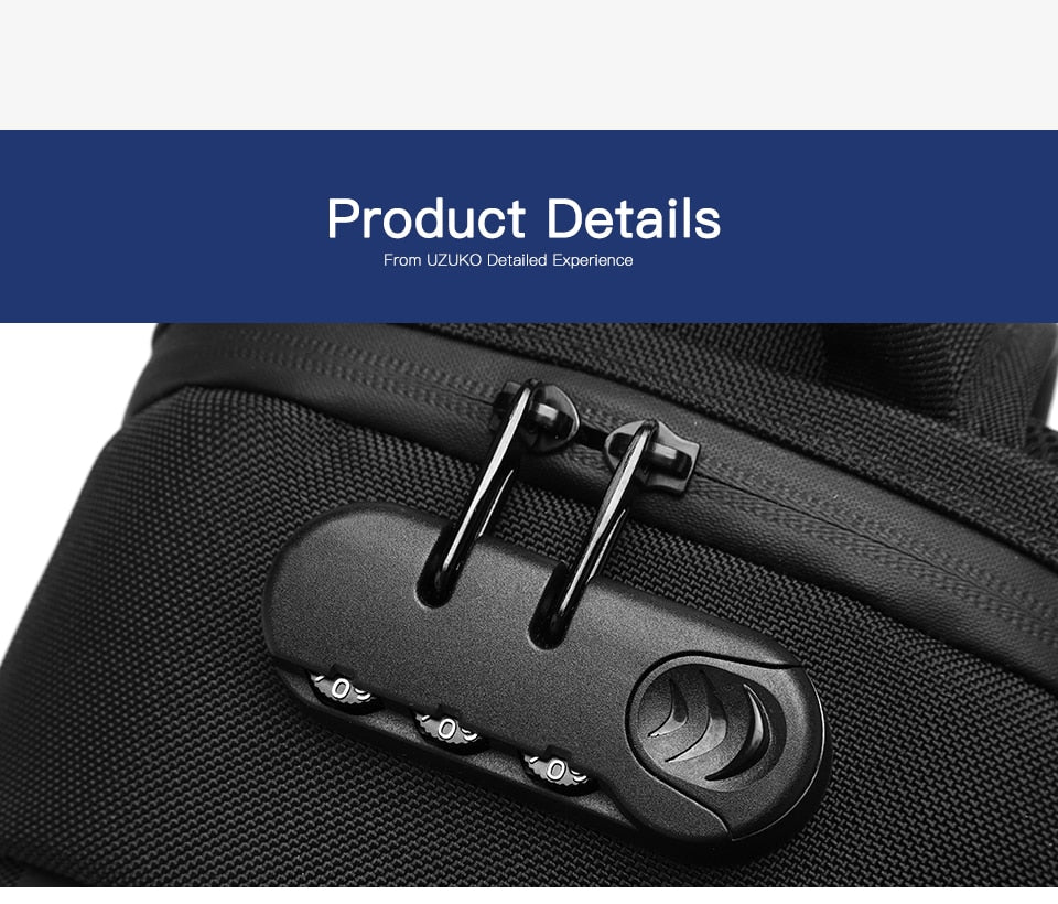 Anti-theft Crossbody Bag - GearMeeUp