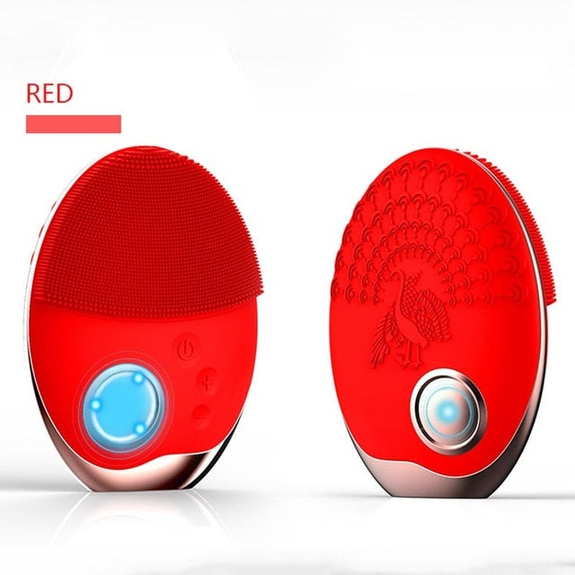 Ultrasonic Cleansing Brush Face Massager - GearMeeUp