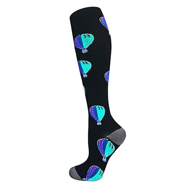 Funny Pattern Compression Socks - GearMeeUp