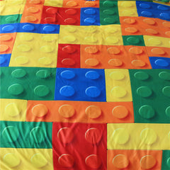 Colourful Bricks Game Bedding Set - GearMeeUp