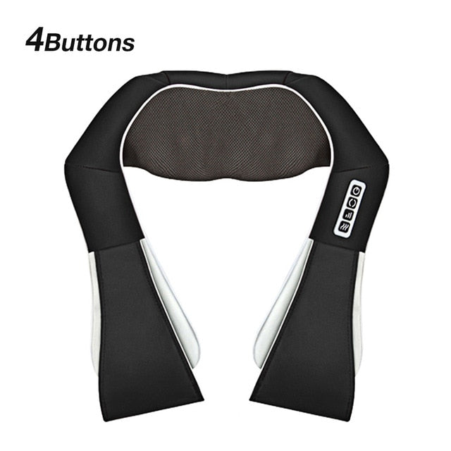 Multifunction Shiatsu Shawl Heated Massager - GearMeeUp