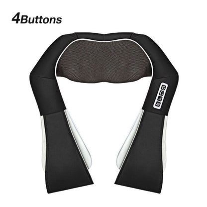Multifunction Shiatsu Shawl Heated Massager - GearMeeUp